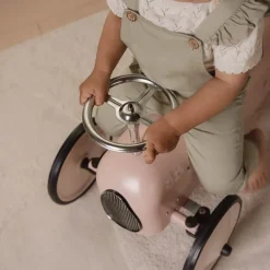 Little Dutch Retro loopauto - Roze - Essentials