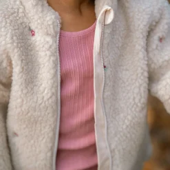 Little Dutch Rib Shirt lange mouw - Roze - Fairy Garden