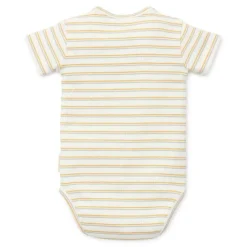 Little Dutch Romper korte mouw - Meerkleurig - Little Farm - Streep