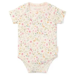 Little Dutch Romper korte mouw - Wit - Fairy Garden