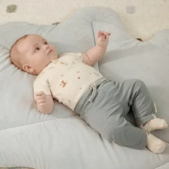 Little Dutch Romper korte mouw - Zand - Forest Friends