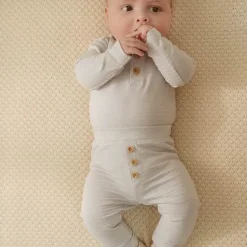 Little Dutch Romper lange mouw - Blauw - Forest Friends