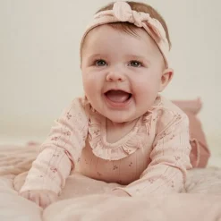 Little Dutch Romper lange mouw - Roze - Fairy Garden - Fairy Flowers