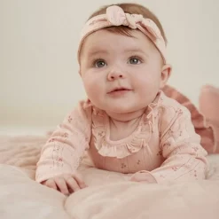 Little Dutch Romper lange mouw - Roze - Fairy Garden - Fairy Flowers