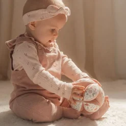 Little Dutch Romper lange mouw - Roze - Fairy Garden - Fairy Flowers