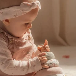 Little Dutch Romper lange mouw - Roze - Fairy Garden - Fairy Flowers