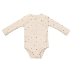 Little Dutch Romper overslag lange mouw - Zand - Little Farm