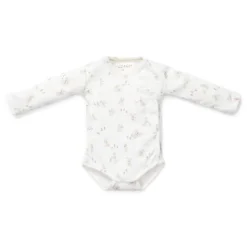 Little Dutch Romper overslag lange mouw - Wit - Newborn Naturals - Baby Bunny