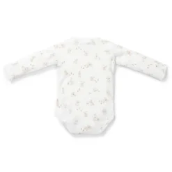 Little Dutch Romper overslag lange mouw - Wit - Newborn Naturals - Baby Bunny