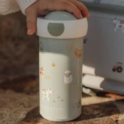 Little Dutch Schoolbeker - Groen - Little Farm