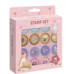 Little Dutch Self Inking Stamps - Roze - Fairy Garden