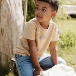 Little Dutch Shirt korte mouw - Bruin - Forest Friends