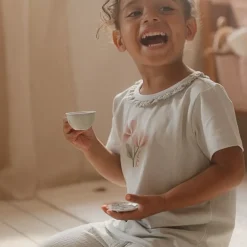 Little Dutch Shirt korte mouw - Groen - Fairy Garden