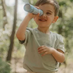 Little Dutch Shirt korte mouw - Groen - Forest Friends