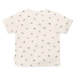 Little Dutch Shirt korte mouw - Zand - Forest Friends - Kevers