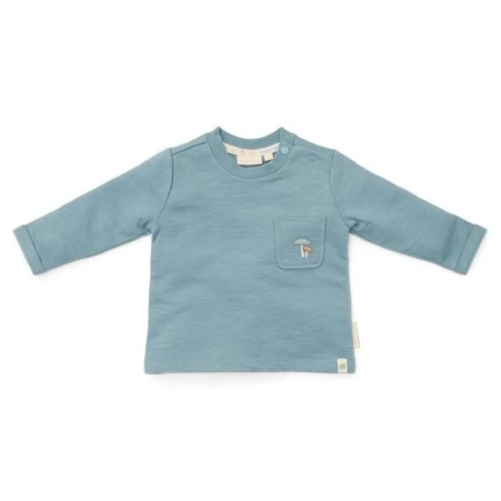 Little Dutch Shirt lange mouw - Blauw - Forest Friends