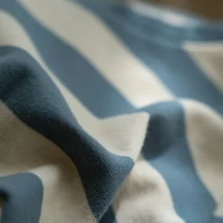 Little Dutch Shirt lange mouw - Blauw - Zand - Forest Friends - Stripe