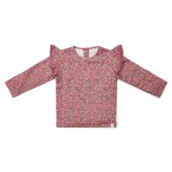 Little Dutch Shirt lange mouw - Roze - Fairy Garden - Bloemen