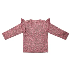 Little Dutch Shirt lange mouw - Roze - Fairy Garden - Bloemen