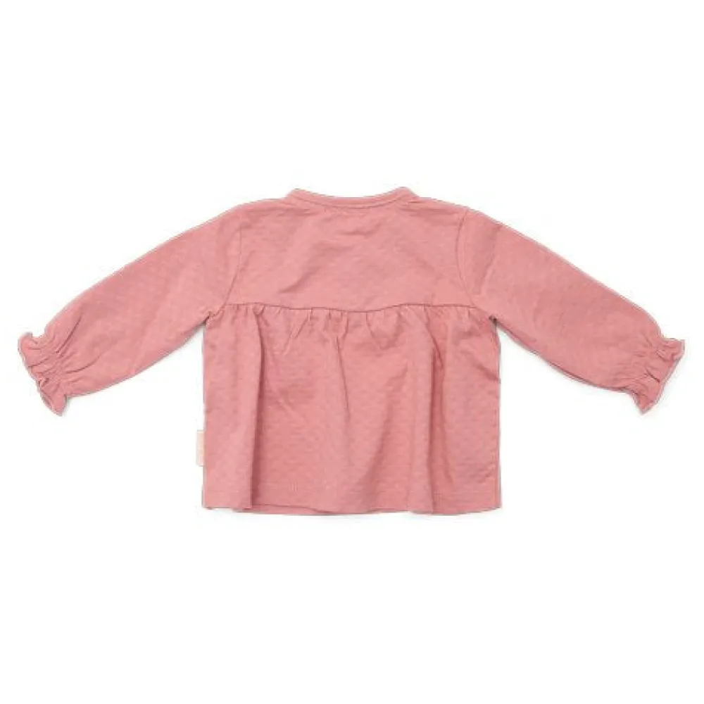 Little Dutch Shirt lange mouw - Roze - Fairy Garden