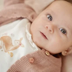 Little Dutch Shirt lange mouw - Ruches - Wit - Fairy Garden