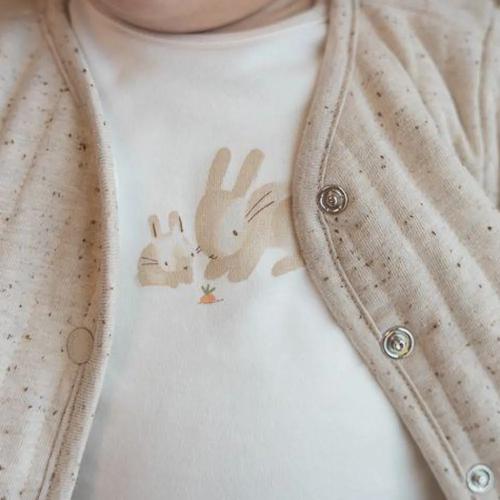 Little Dutch Shirt lange mouw - Wit - Newborn Naturals