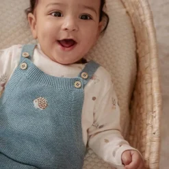 Little Dutch Shirt lange mouw - Zand - Forest Friends - All over print