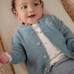 Little Dutch Shirt lange mouw - Zand - Forest Friends - All over print