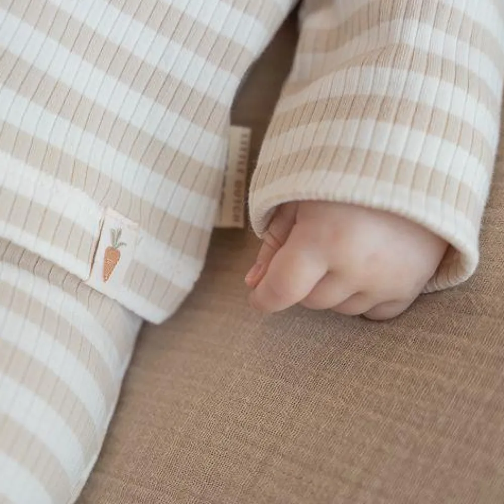 Little Dutch Shirt lange mouw - Zand - Newborn Naturals