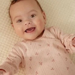 Little Dutch Shirt overslag lange mouw - Roze - Fairy Garden - Fairy Flowers