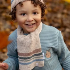 Little Dutch Sjaal - Bruin - Maat one size - Forest Friends - Stripe