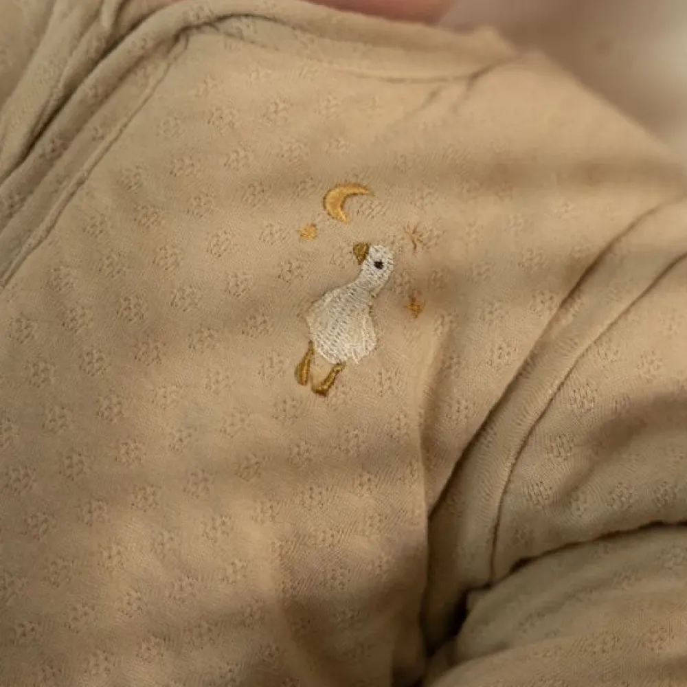 Little Dutch Slaapzak winter – Beige – Maat 90 cm – Newborn Naturals – Little Goose