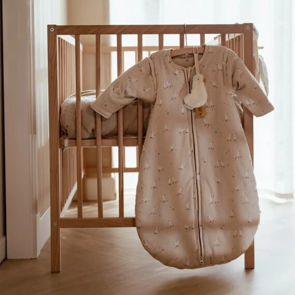Little Dutch Slaapzak winter – Beige – Maat 70 cm – Newborn Naturals – Little Goose
