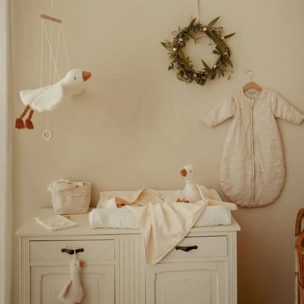 Little Dutch Slaapzak winter – Beige – Maat 70 cm – Newborn Naturals – Little Goose