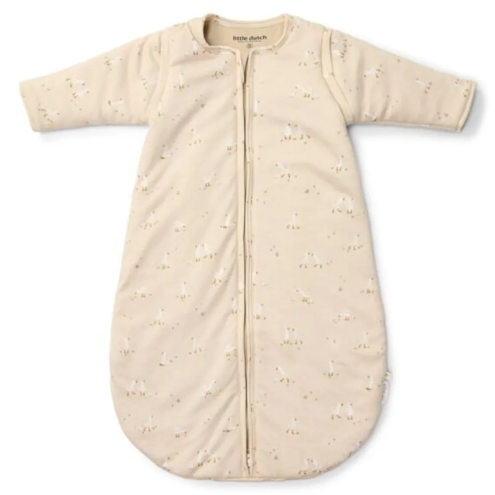 Little Dutch Slaapzak winter – Beige – Maat 90 cm – Newborn Naturals – Little Goose
