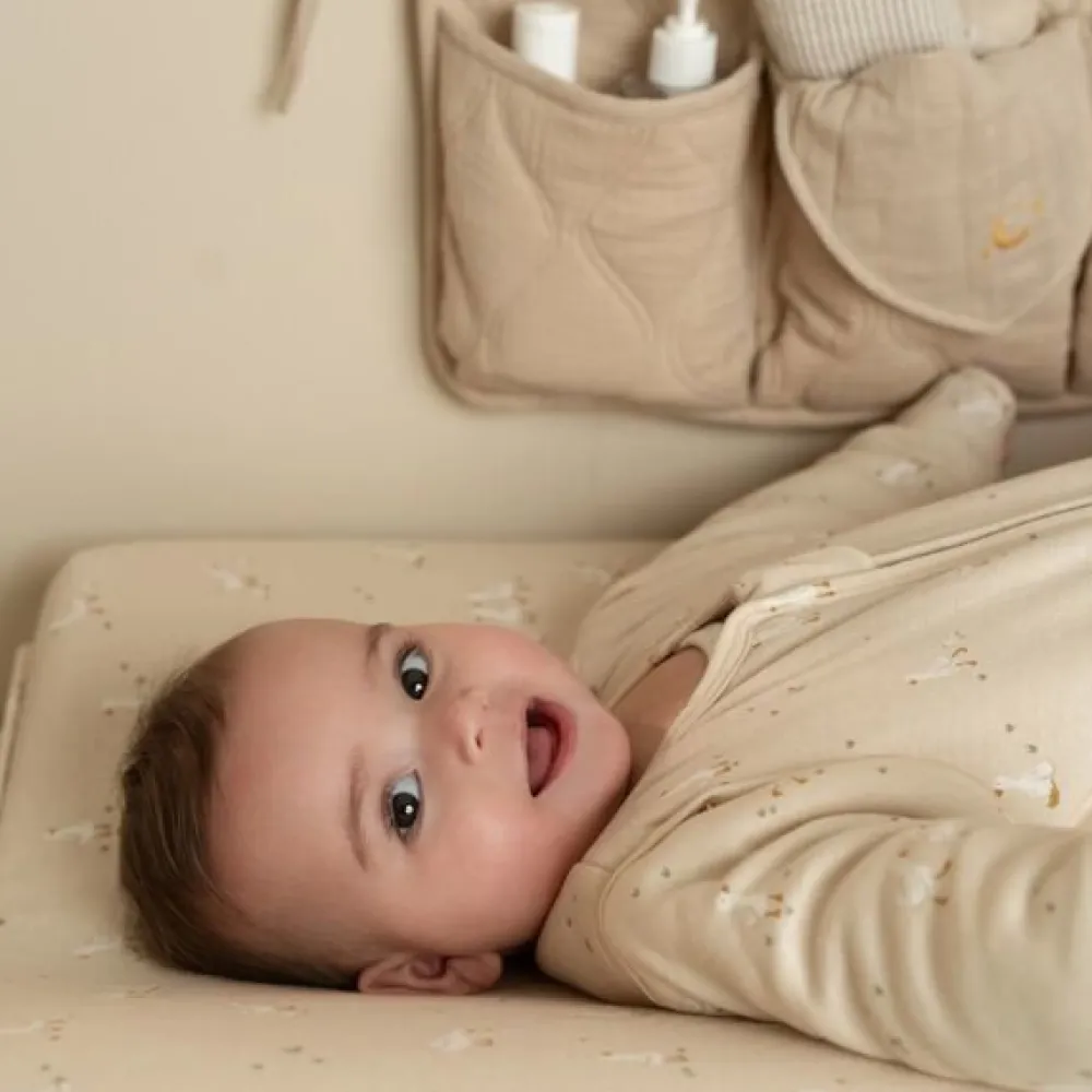 Little Dutch Slaapzak winter – Beige – Maat 90 cm – Newborn Naturals – Little Goose