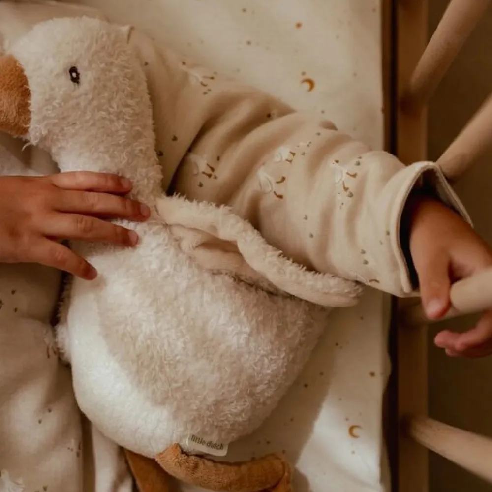 Little Dutch Slaapzak winter – Beige – Maat 90 cm – Newborn Naturals – Little Goose