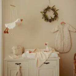 Little Dutch Slaapzak winter – Beige – Maat 90 cm – Newborn Naturals – Little Goose