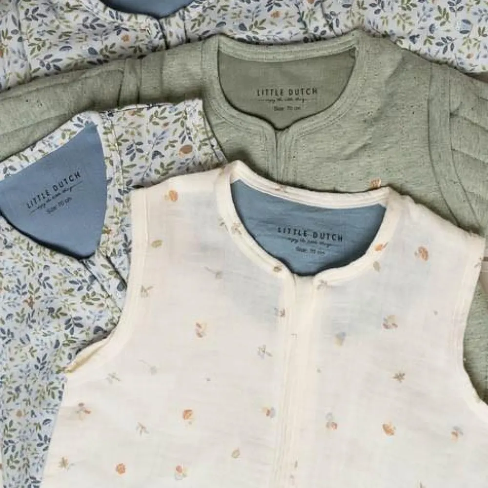 Little Dutch Slaapzak winter 90 cm - Blauw - Maat 90 cm - Forest Friends - Forest Adventure