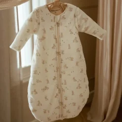 Little Dutch Slaapzak winter – Wit – Maat 70 cm – Newborn Naturals – Baby Bunny