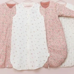 Little Dutch Slaapzak zomer 70 cm - Roze - Maat 70 cm - Fairy Garden - Fairy Floral