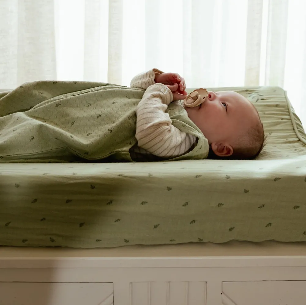 Little Dutch Slaapzak zomer - Groen - Maat 110 cm - Essentials