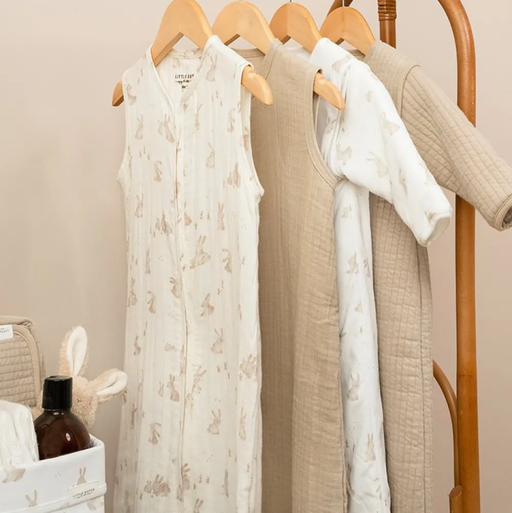 Little Dutch Slaapzak zomer hydrofiel 90 cm Beige