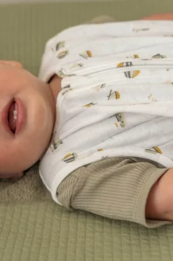 Little Dutch Slaapzak zomer hydrofiel 70 cm Sailors Bay White