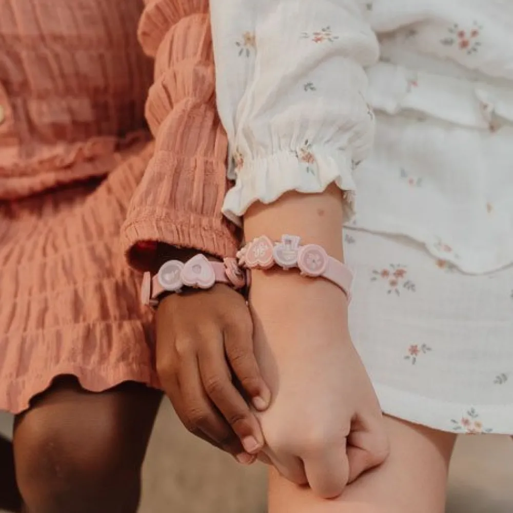 Little Dutch Slide Charm Bracelets - Roze - Fairy Garden