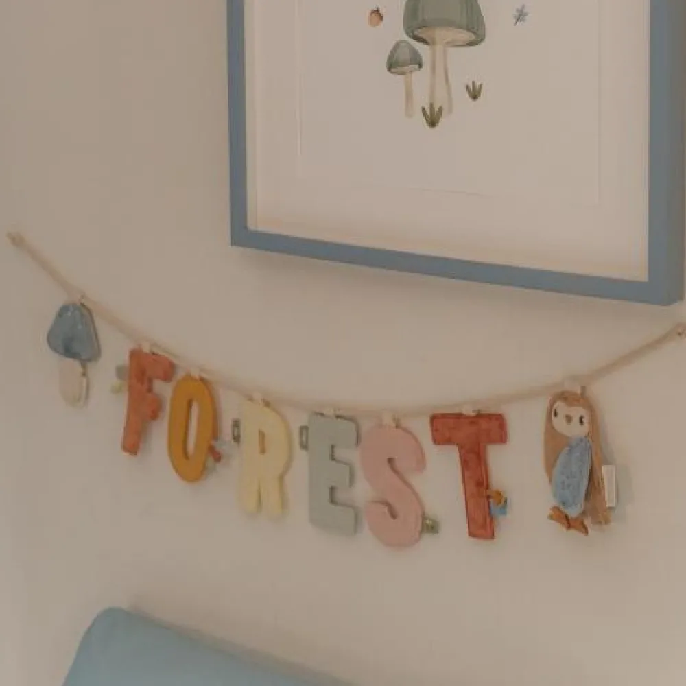 Little Dutch Slinger element – Paddenstoel - Meerkleurig - Forest Friends