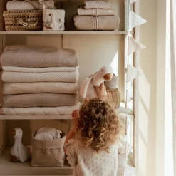 Little Dutch Slinger met vlaggetjes - Beige - Newborn Naturals - Little Goose