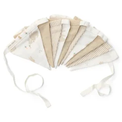 Little Dutch Slinger met vlaggetjes - Wit - Newborn Naturals - Baby Bunny