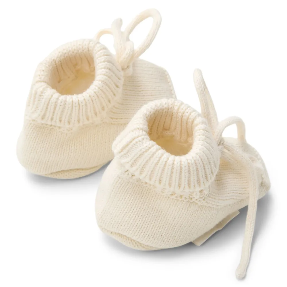 Little Dutch Slofjes - Wit - Newborn Naturals