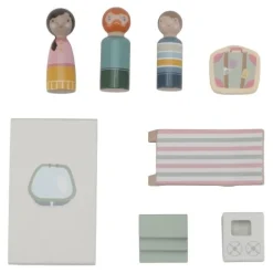 Little Dutch Speelgoed auto met caravan - Meerkleurig - Essentials